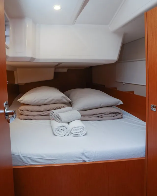 Cabin on Pomena, a Bavaria C38 sailboat at Grad Kaštela, Croatia