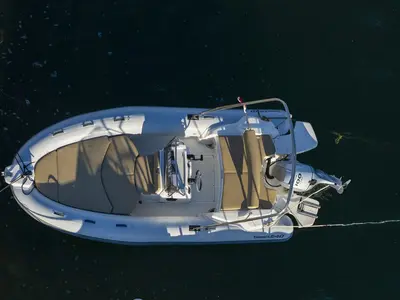 Marlin, a Marlin 540 RIB at Grad Šibenik, Croatia