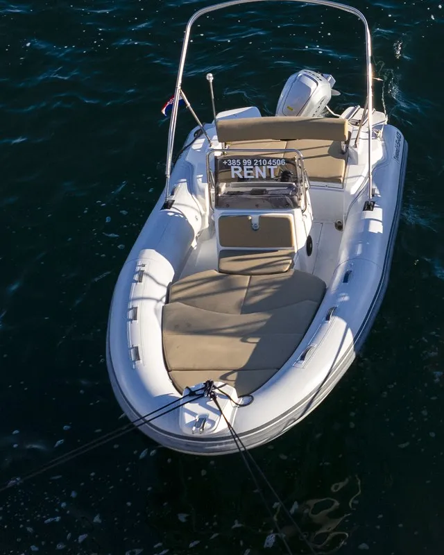 Marlin, a Marlin 540 RIB at Grad Šibenik, Croatia