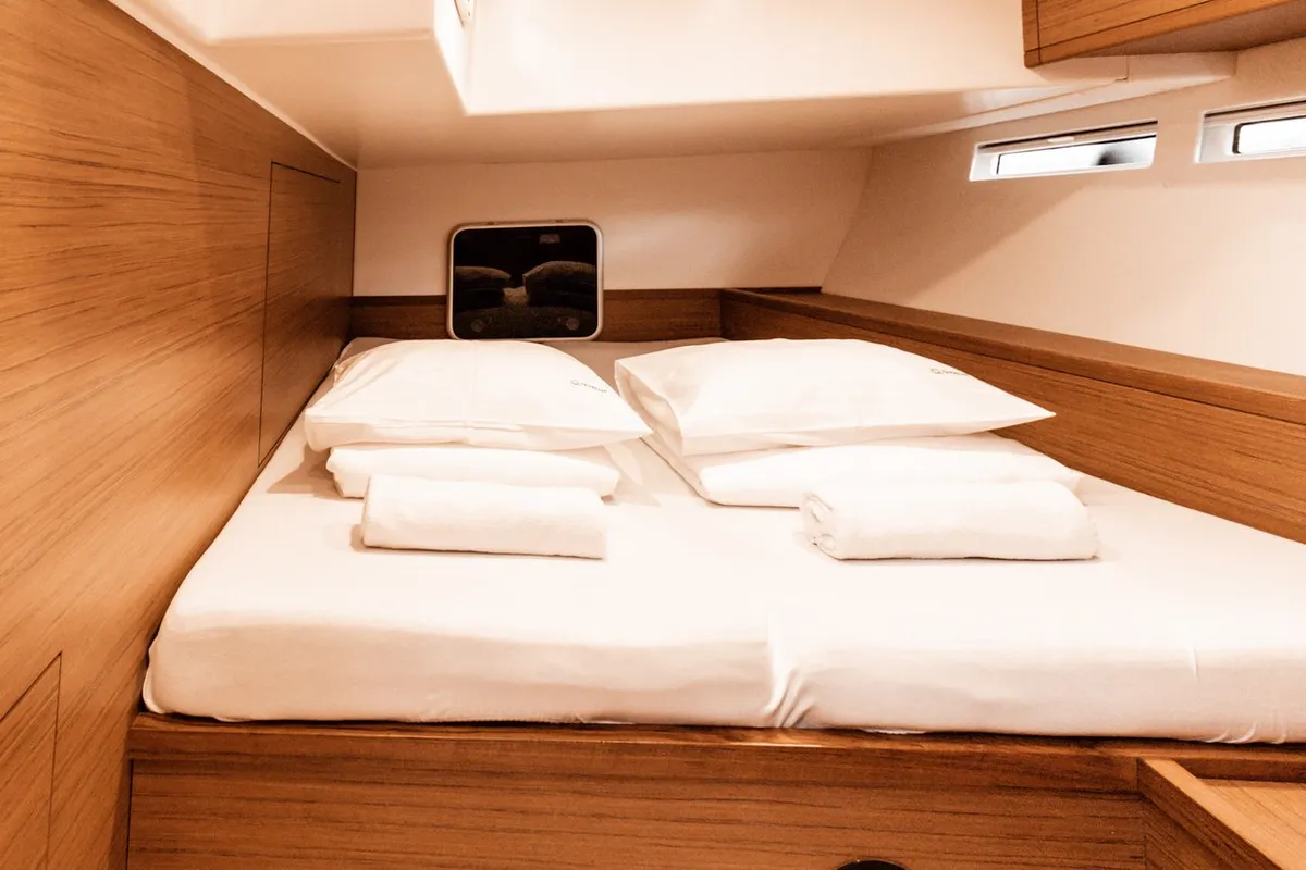 Cabin on One More, a More 55 sailboat at Primošten, Croatia