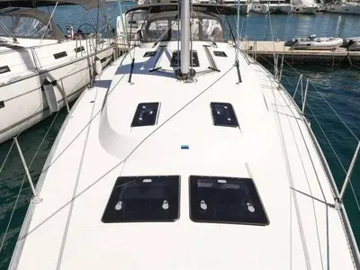 Star Doris, a Bavaria Cruiser 45 sailboat at Punat, Croatia