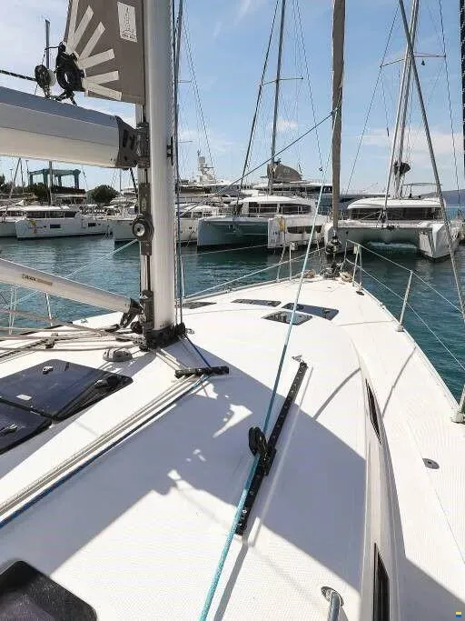 Star Doris, a Bavaria Cruiser 45 sailboat at Punat, Croatia
