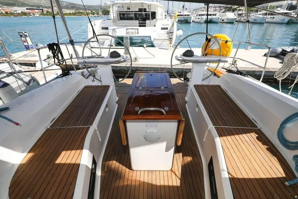 Star Doris, a Bavaria Cruiser 45 sailboat at Punat, Croatia