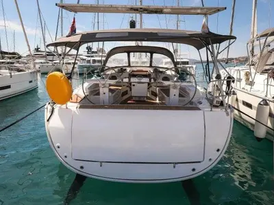 Star Doris, a Bavaria Cruiser 45 sailboat at Punat, Croatia