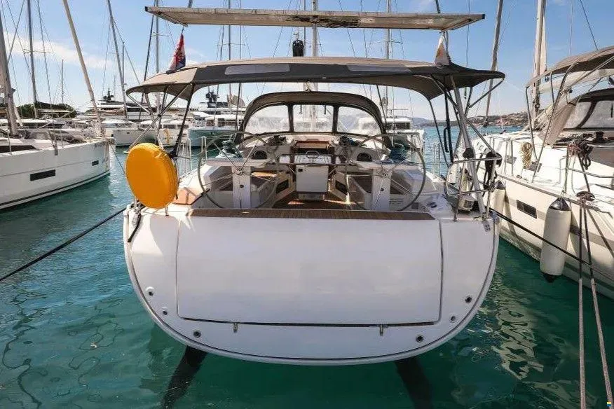 Star Doris, a Bavaria Cruiser 45 sailboat at Punat, Croatia