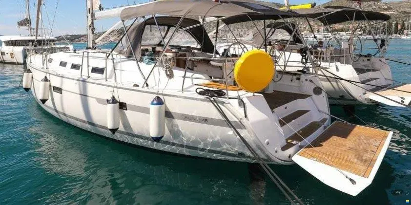 Star Doris, a Bavaria Cruiser 45 sailboat at Punat, Croatia