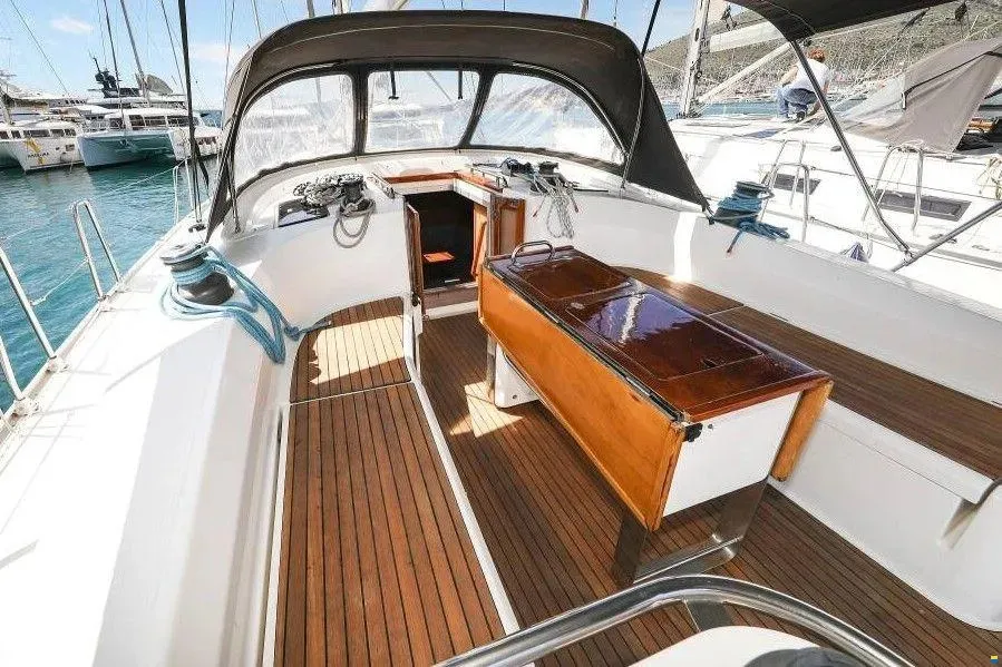 Star Doris, a Bavaria Cruiser 45 sailboat at Punat, Croatia