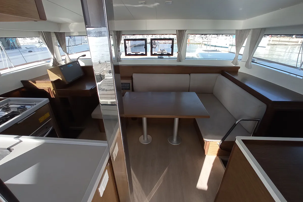 Ohana, a Lagoon 40 catamaran at Seget Donji, Croatia