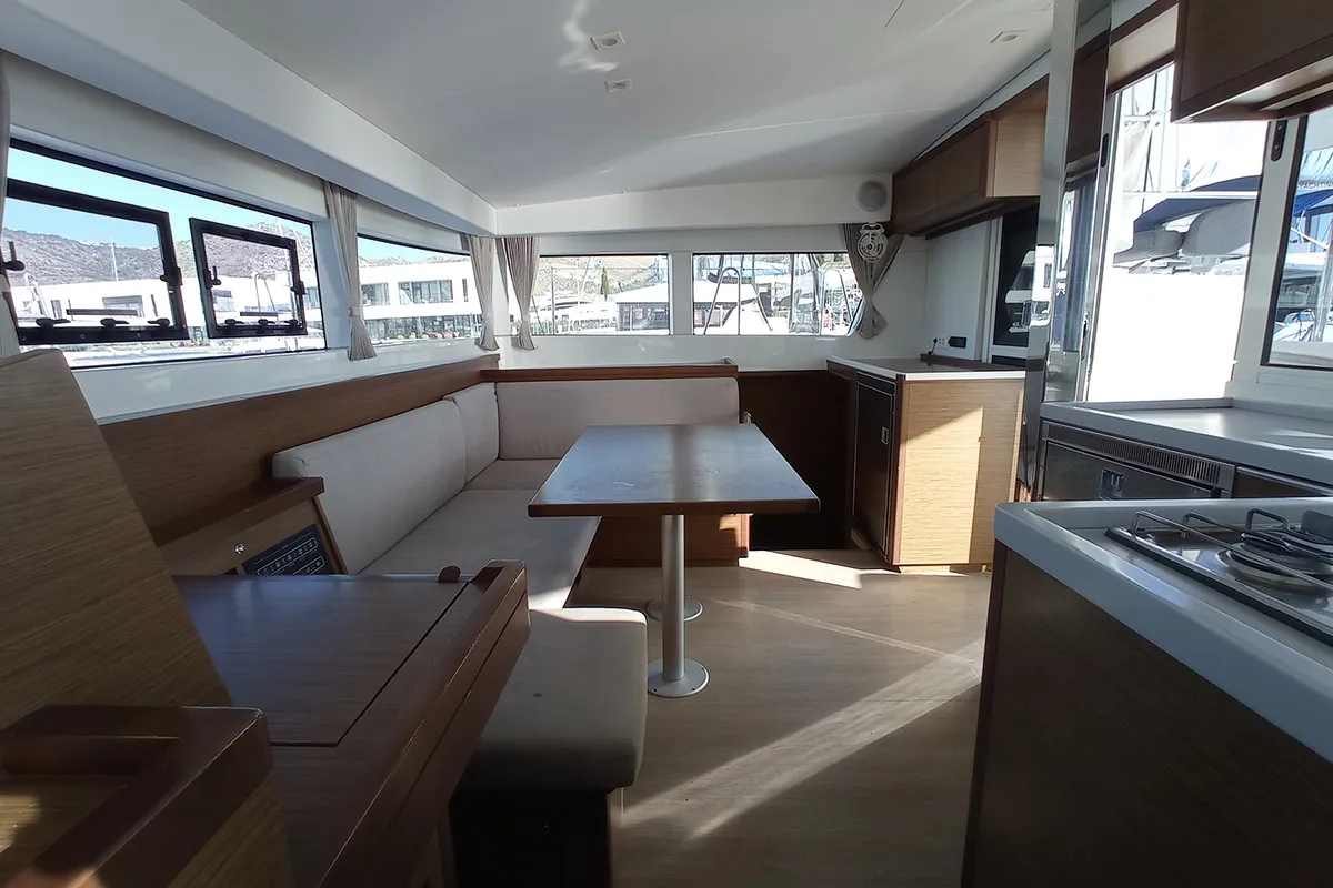 Ohana, a Lagoon 40 catamaran at Seget Donji, Croatia