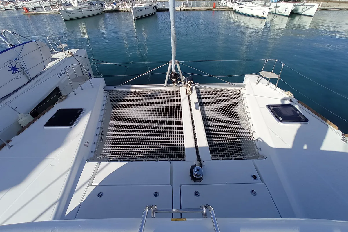 Ohana, a Lagoon 40 catamaran at Seget Donji, Croatia