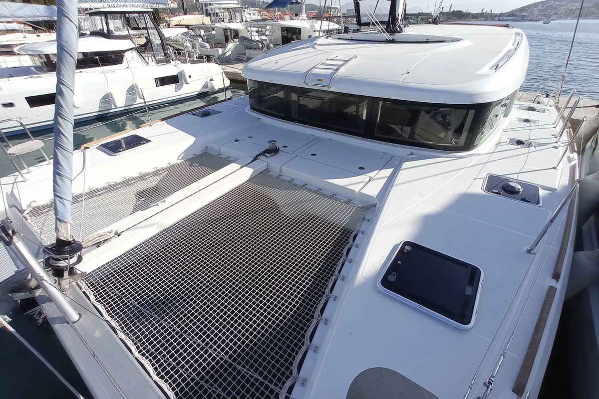 Ohana, a Lagoon 40 catamaran at Seget Donji, Croatia