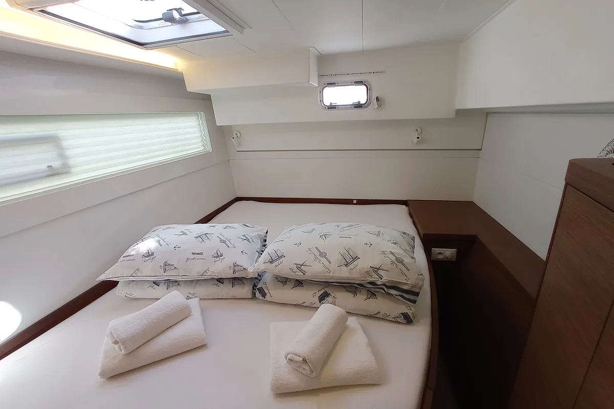 Ohana, a Lagoon 40 catamaran at Seget Donji, Croatia