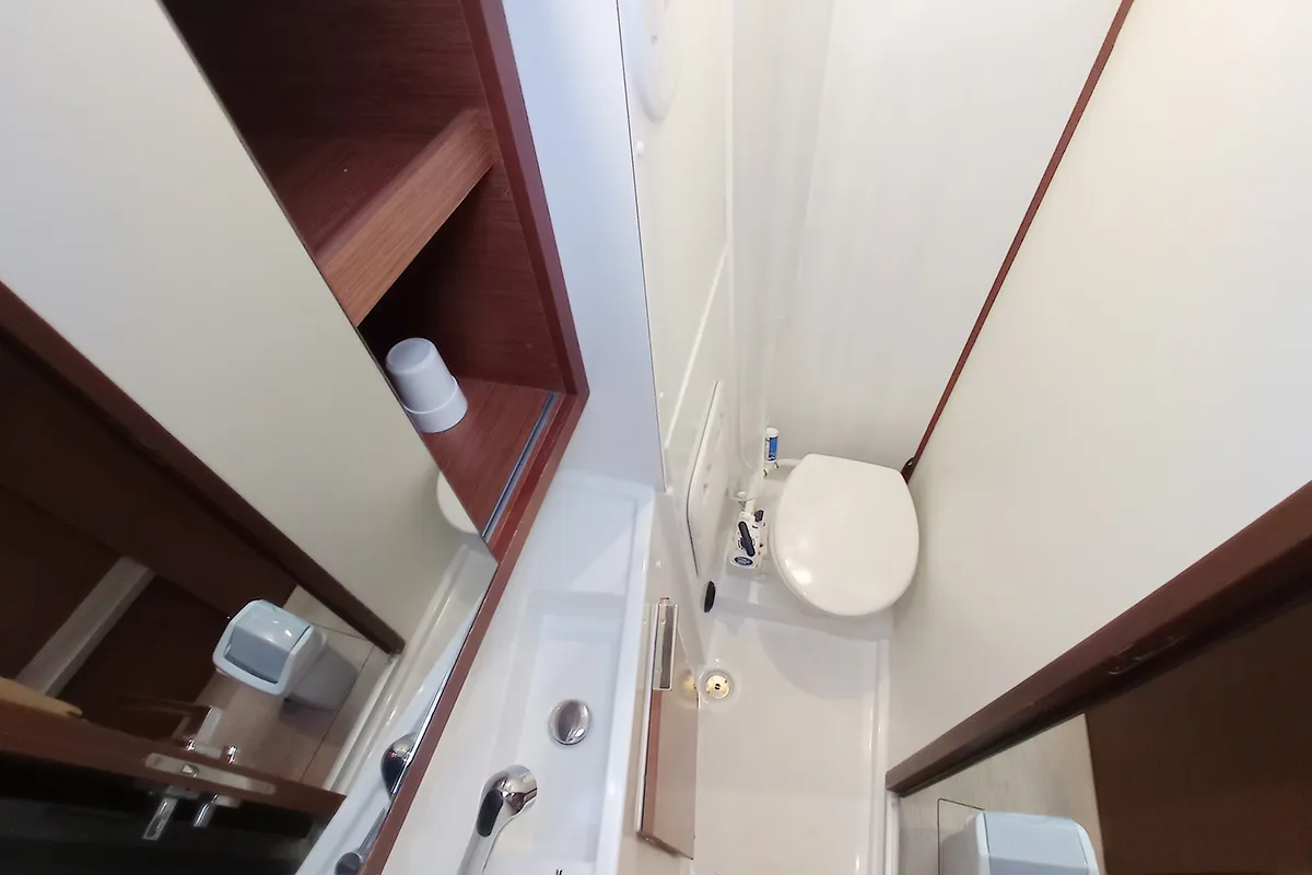 Ohana, a Lagoon 40 catamaran at Seget Donji, Croatia