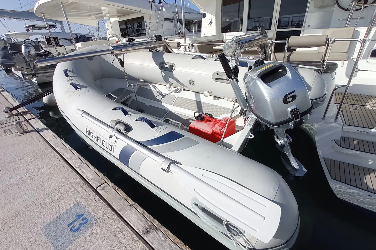 Ohana, a Lagoon 40 catamaran at Seget Donji, Croatia