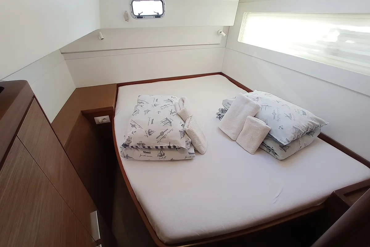 Ohana, a Lagoon 40 catamaran at Seget Donji, Croatia