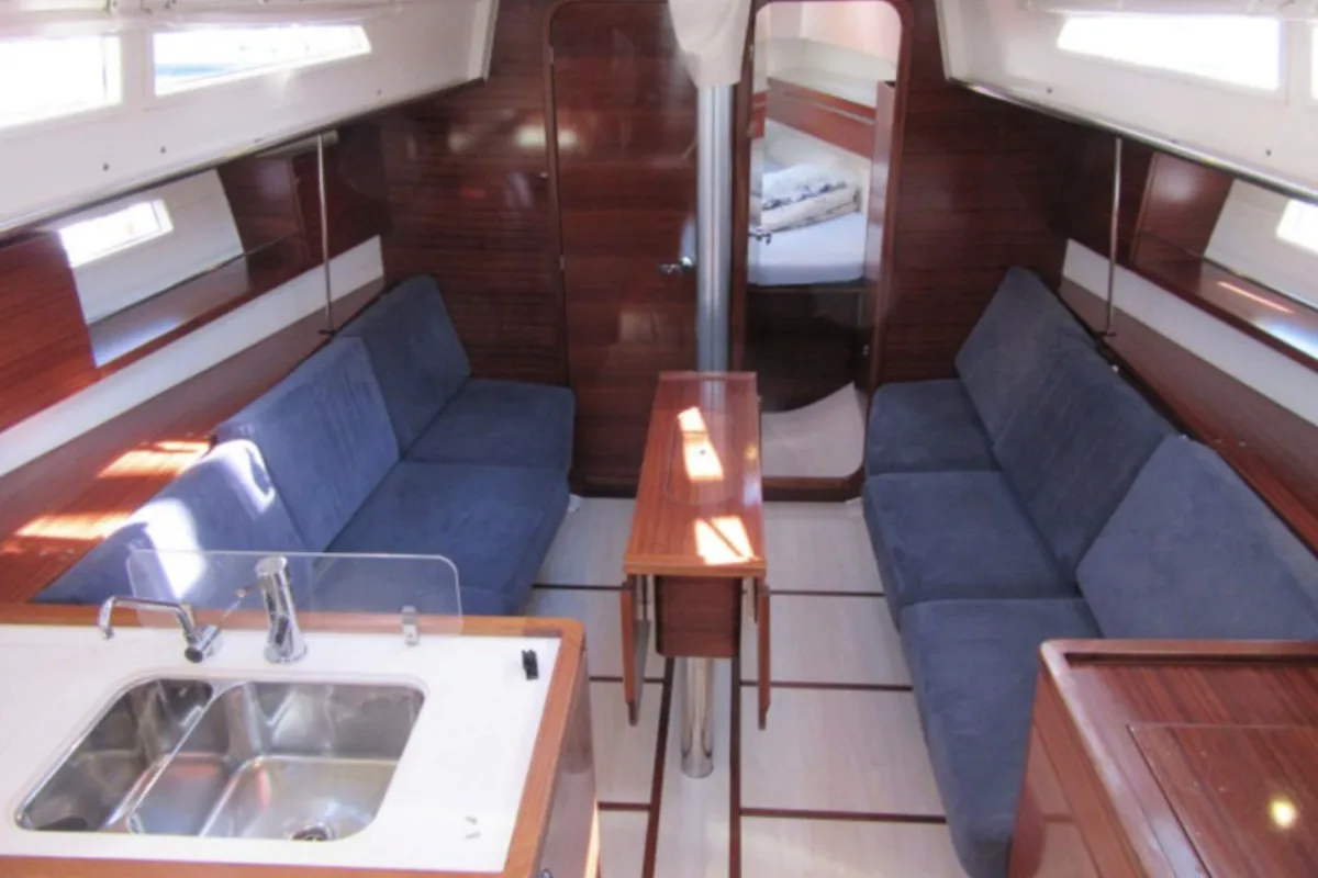 Salon of Tequila, a AD Boats Salona 38 sailboat at Izola / Isola, Slovenia
