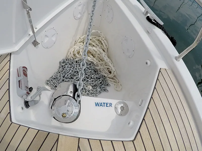Freya, a Dufour 430 GL sailboat at Grad Šibenik, Croatia