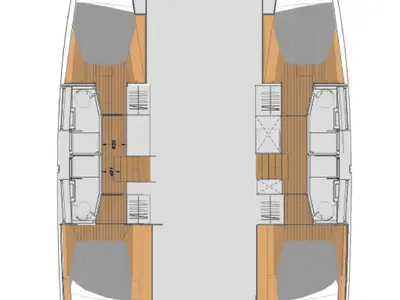Detour, a Fountaine Pajot Elba 45 catamaran at Road Town, British Virgin Islands