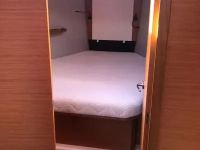 Cabin on Iulo, a Dufour 37 sailboat at Palermo, Italy