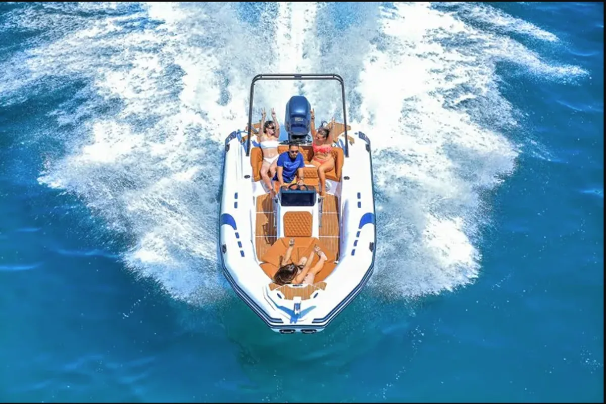 Exterior view of Viga Luxury 650, a Viga Luxury 650 RIB at Grad Pula, Croatia
