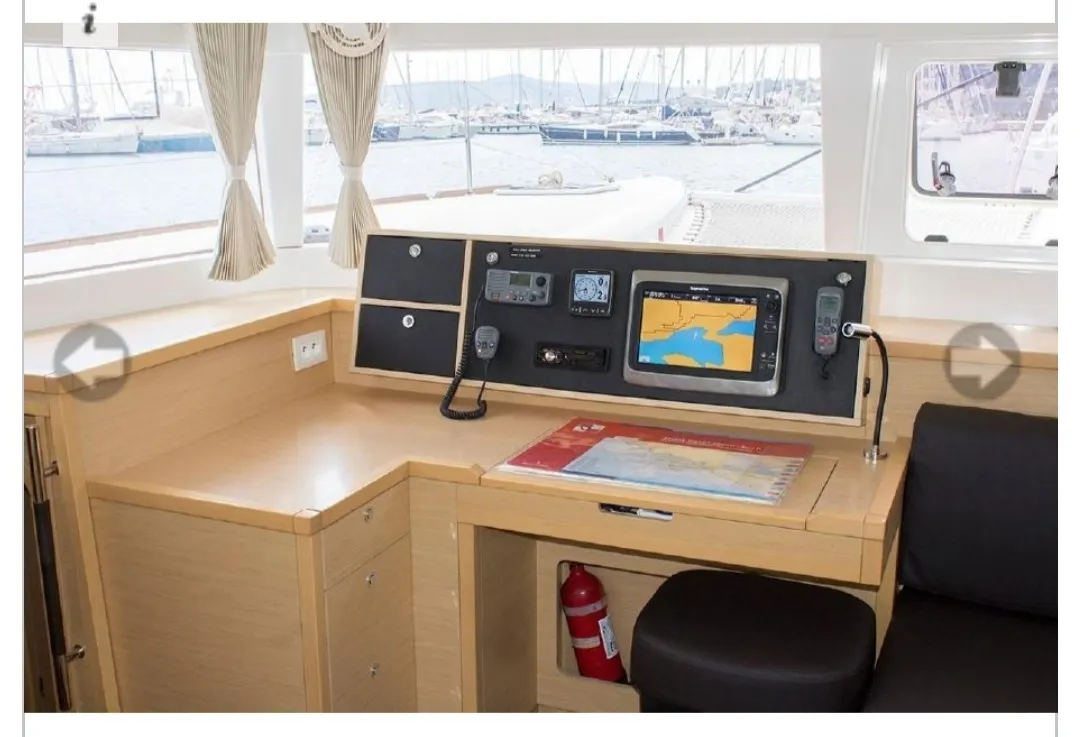 Salon of Sunshine I, a Lagoon 450 Fly catamaran at Dubrovnik, Croatia