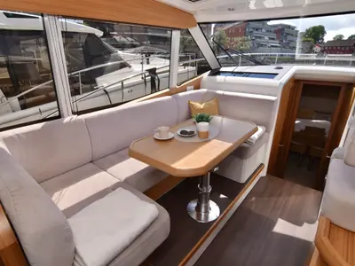 Salon of Porsgrunn, a Greenline 39 motor yacht at Porsgrunn, Norway