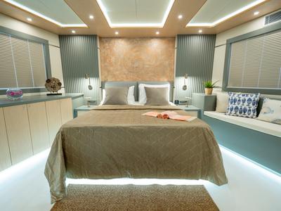 Cabin on Lavin, a Gulet Custom built 183 motor yacht at Fethiye, Turkey