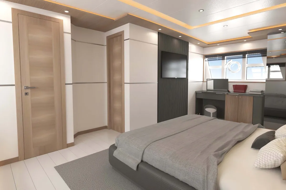 Cabin on Lavin, a Gulet Custom built 183 motor yacht at Fethiye, Turkey