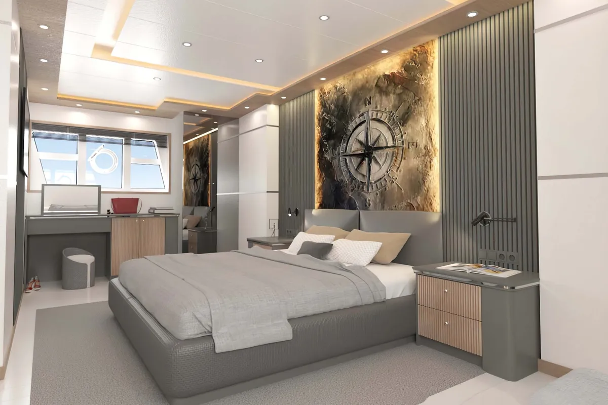Cabin on Lavin, a Gulet Custom built 183 motor yacht at Fethiye, Turkey