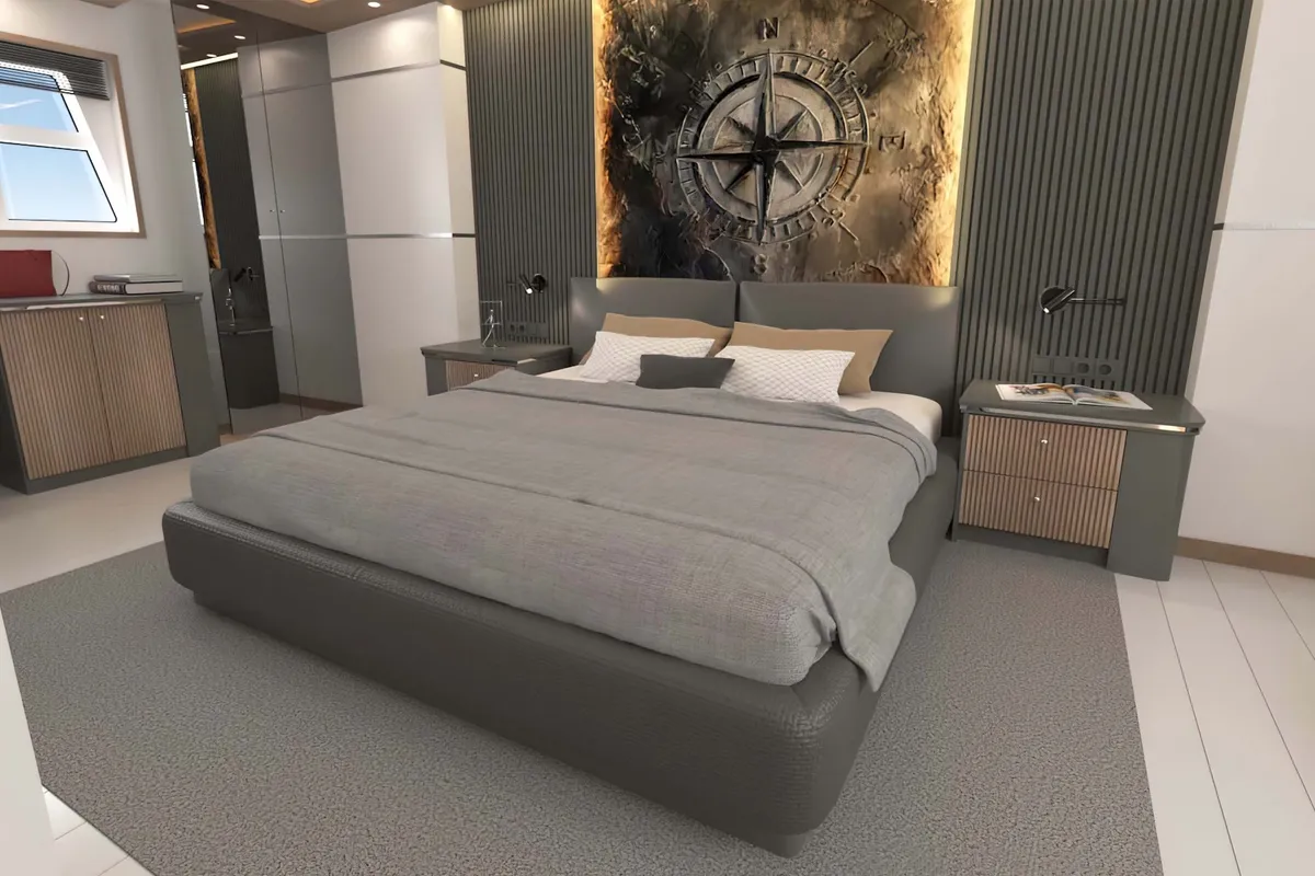 Cabin on Lavin, a Gulet Custom built 183 motor yacht at Fethiye, Turkey