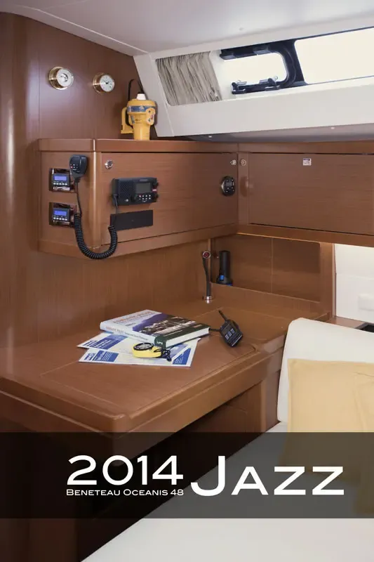 Jazz, a Beneteau Oceanis 48 sailboat at Tivat, Montenegro