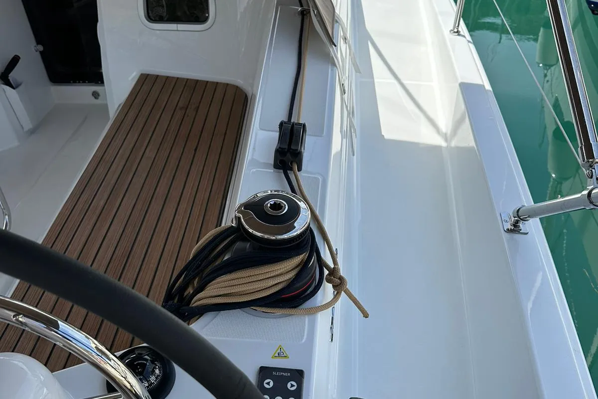 Star Kiss, a Jeanneau Sun Odyssey 350 sailboat at Dubrovnik, Croatia