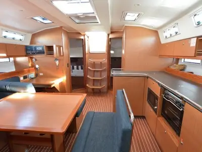 Salon of Enya, a Bavaria Cruiser 45 sailboat at Grad Biograd na Moru, Croatia