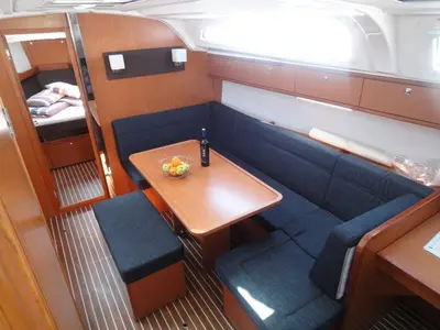 Salon of Ile, a Bavaria Cruiser 41 sailboat at Split, Croatia