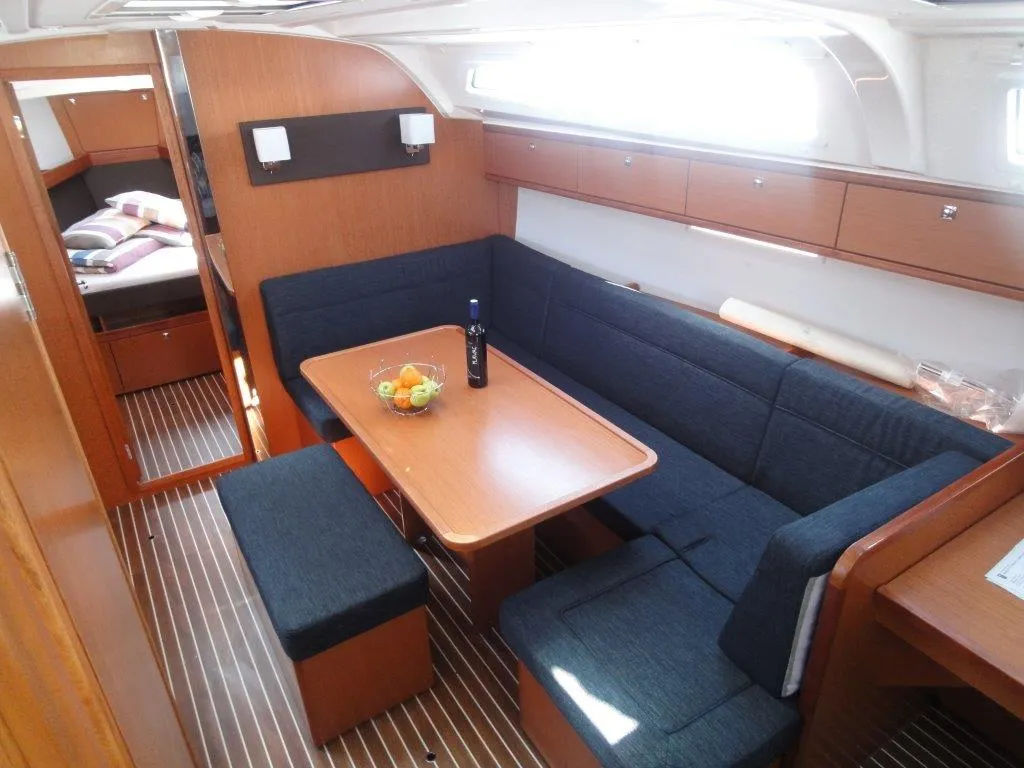 Salon of Ile, a Bavaria Cruiser 41 sailboat at Split, Croatia