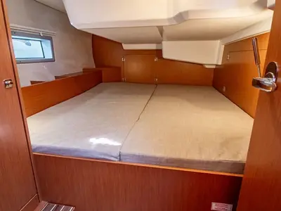 Cabin on Jenny K, a Bavaria C42 sailboat at Municipal Unit of Lefkada, Greece