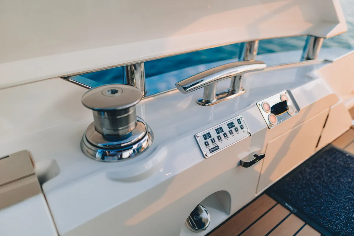 X2, a Sunseeker 65 motor yacht at Split, Croatia