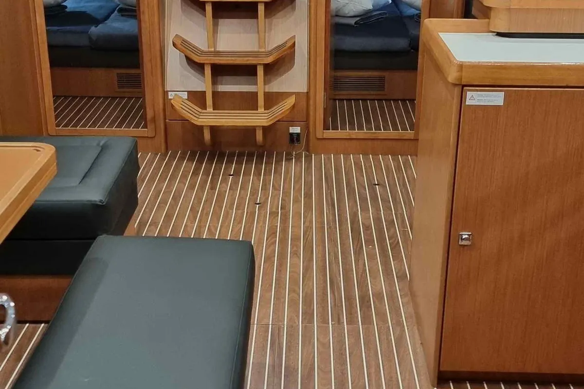 Oreo, a Bavaria Cruiser 51 sailboat at Skiathos, Greece