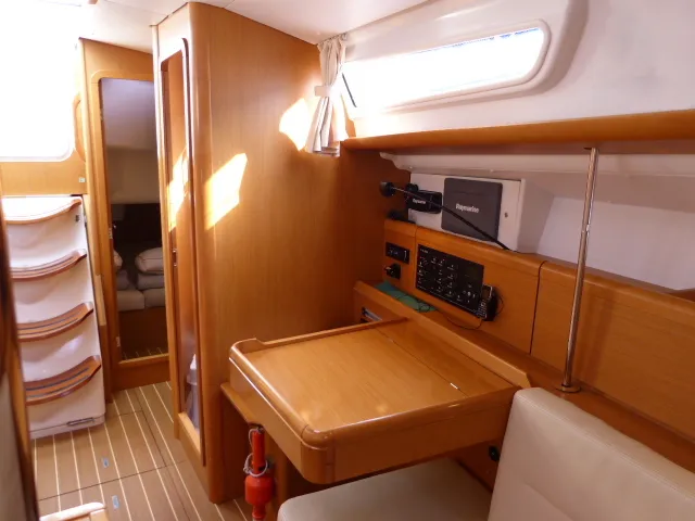 Scooby-Doo, a Jeanneau Sun Odyssey 36i sailboat at Fethiye, Turkey