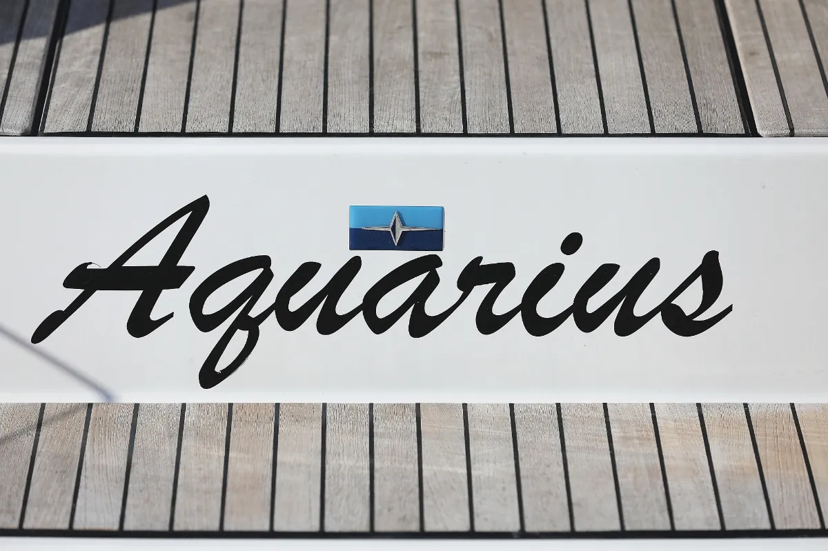 Aquarius, a Bavaria Cruiser 41 sailboat at Grad Trogir, Croatia