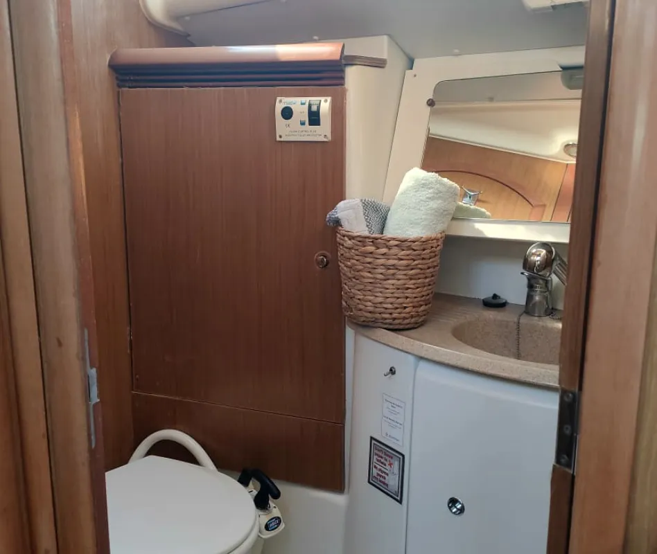 Head on Nala, a Jeanneau Sun Odyssey 45 sailboat at Preveza, Greece