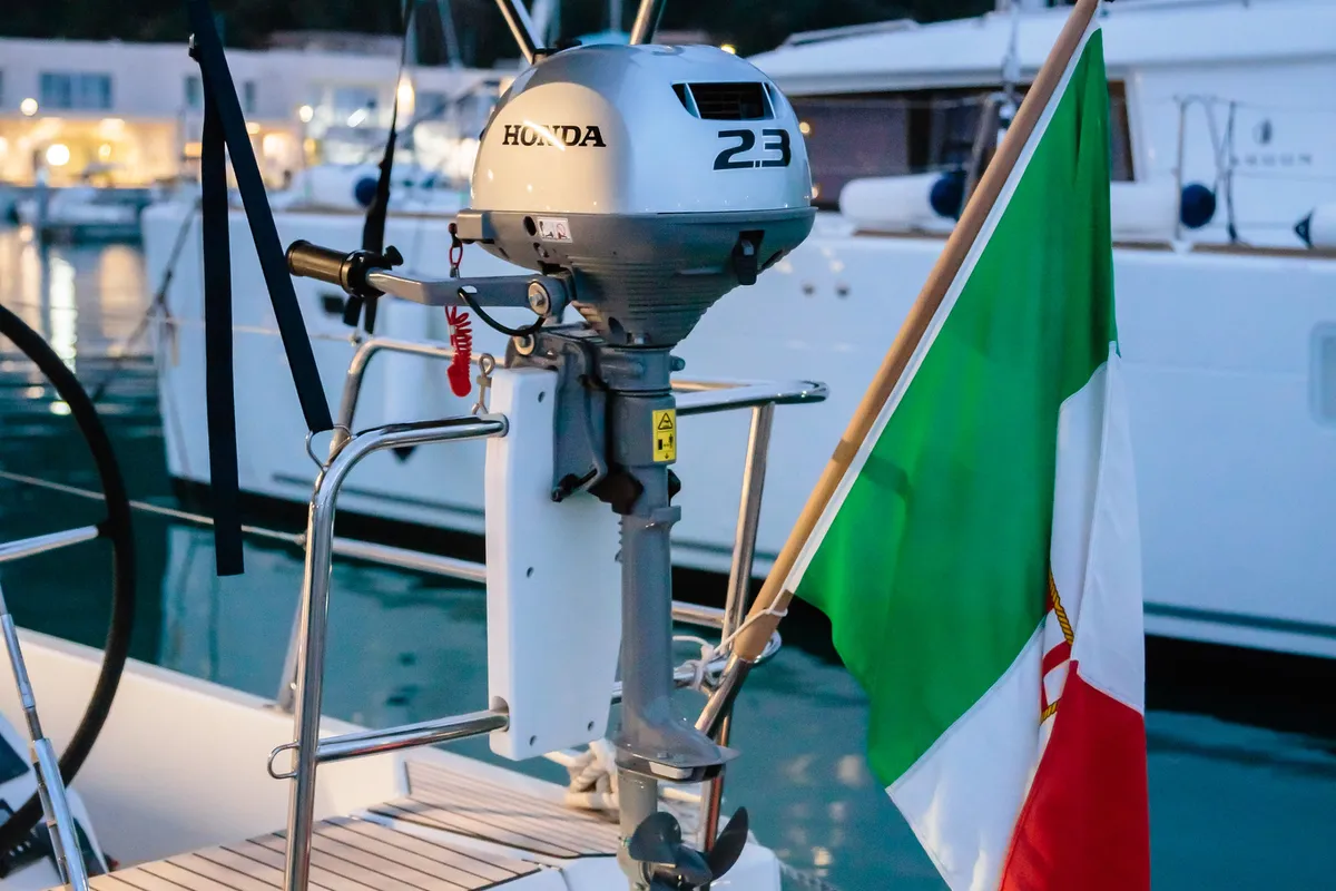 Jeanneau Sun Odyssey 490, a sailboat at Capo d'Orlando, Italy