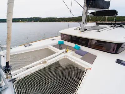 Julius Cesar III, a Lagoon 450 F catamaran at Općina Rogoznica, Croatia