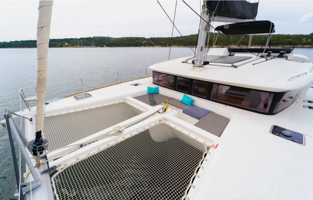 Julius Cesar III, a Lagoon 450 F catamaran at Općina Rogoznica, Croatia