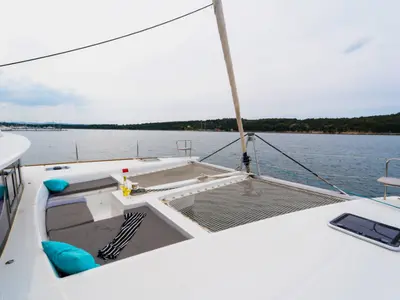 Julius Cesar III, a Lagoon 450 F catamaran at Općina Rogoznica, Croatia