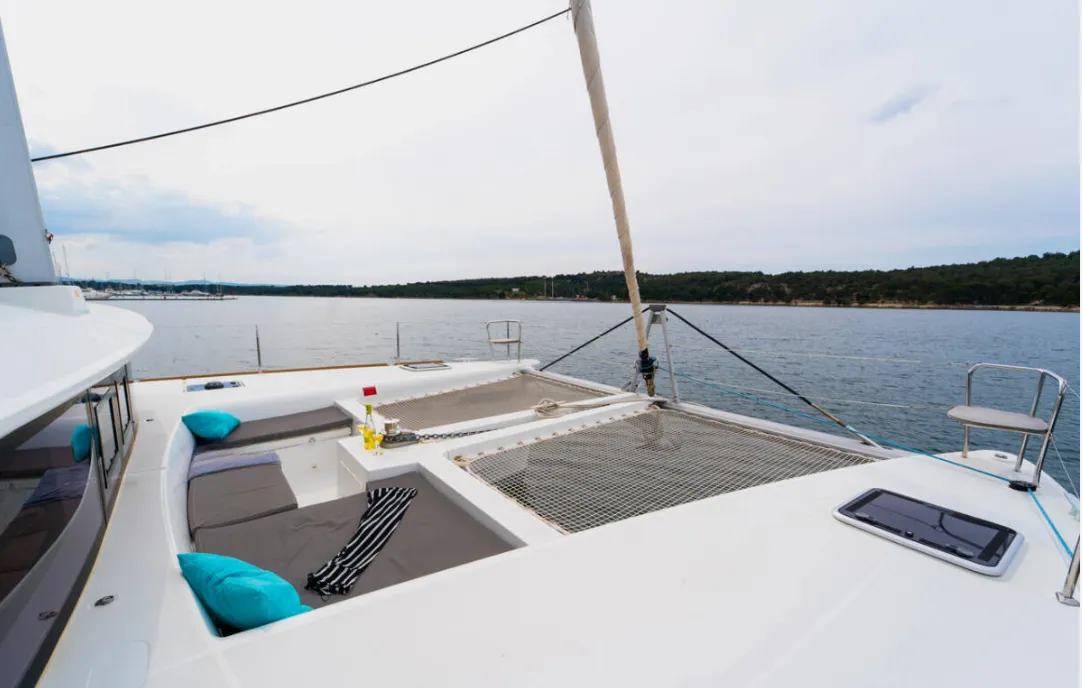Julius Cesar III, a Lagoon 450 F catamaran at Općina Rogoznica, Croatia