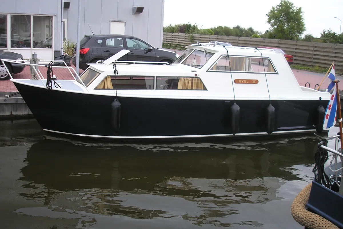 Exterior view of Inyol, a Gulet Excellent 900 motorboat at Woudsend, Netherlands