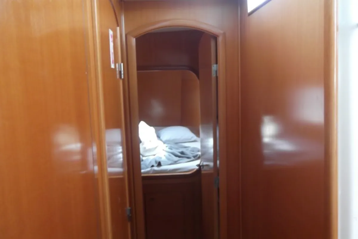 Cabin on Magnifique, a Lagoon 380 catamaran at Cienfuegos, Cuba