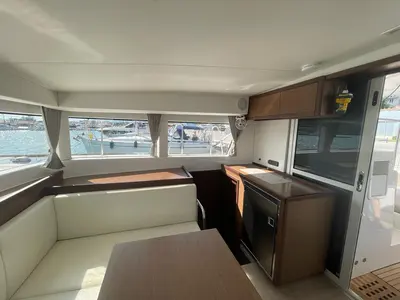 Cabin on Nina, a Lagoon 40 catamaran at Volos Municipality, Greece