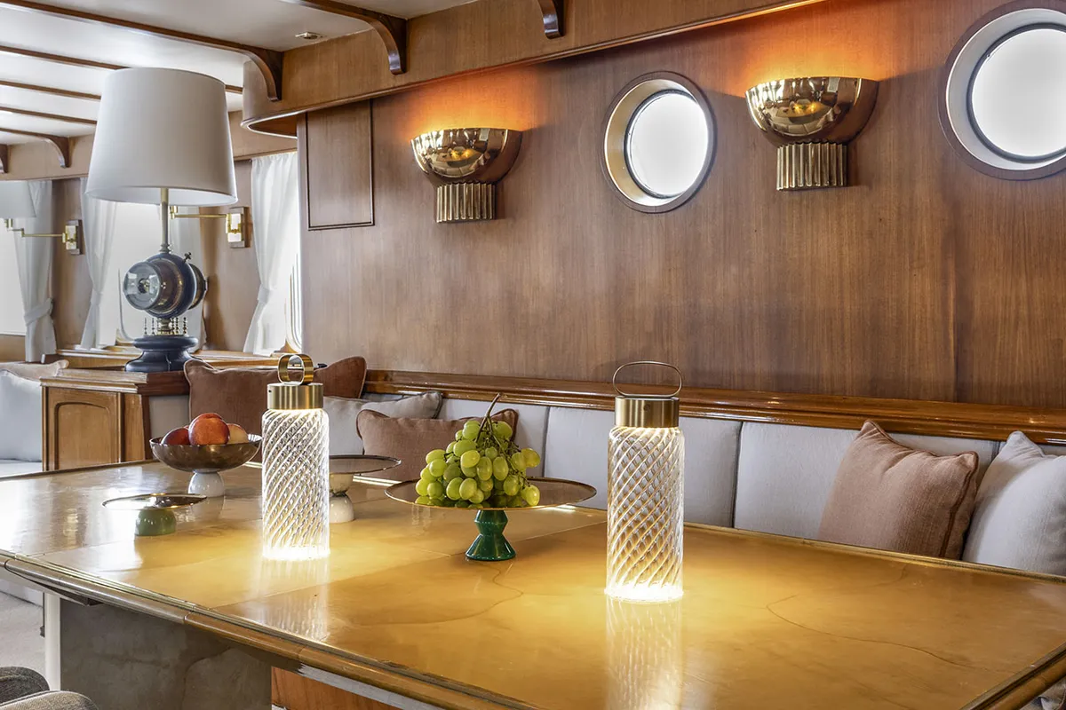 Salon of Five Angels - Motor yacht, a Gulet Motoryacht motor yacht at Castellammare di Stabia, Italy